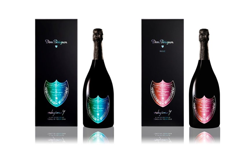 吉岡徳仁氏とコラボレーションしたギフトボックス|Dom Pérignon