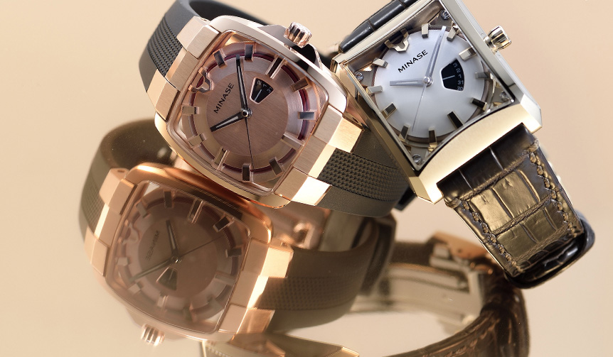 オリジナル国産腕時計ブランド「MINASE」よりミッドサイズが登場|MINASE