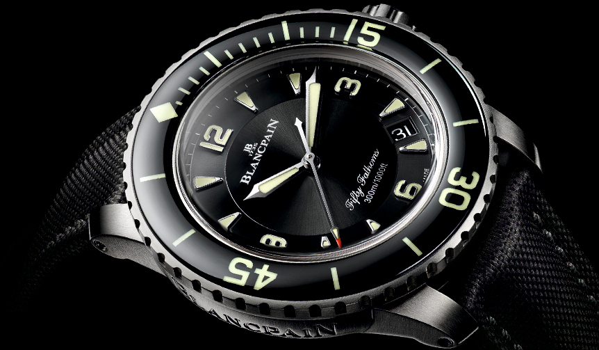 モダンダイバーズの定番「フィフティ ファゾムス」に、ついにチタンモデルが登場|BLANCPAIN