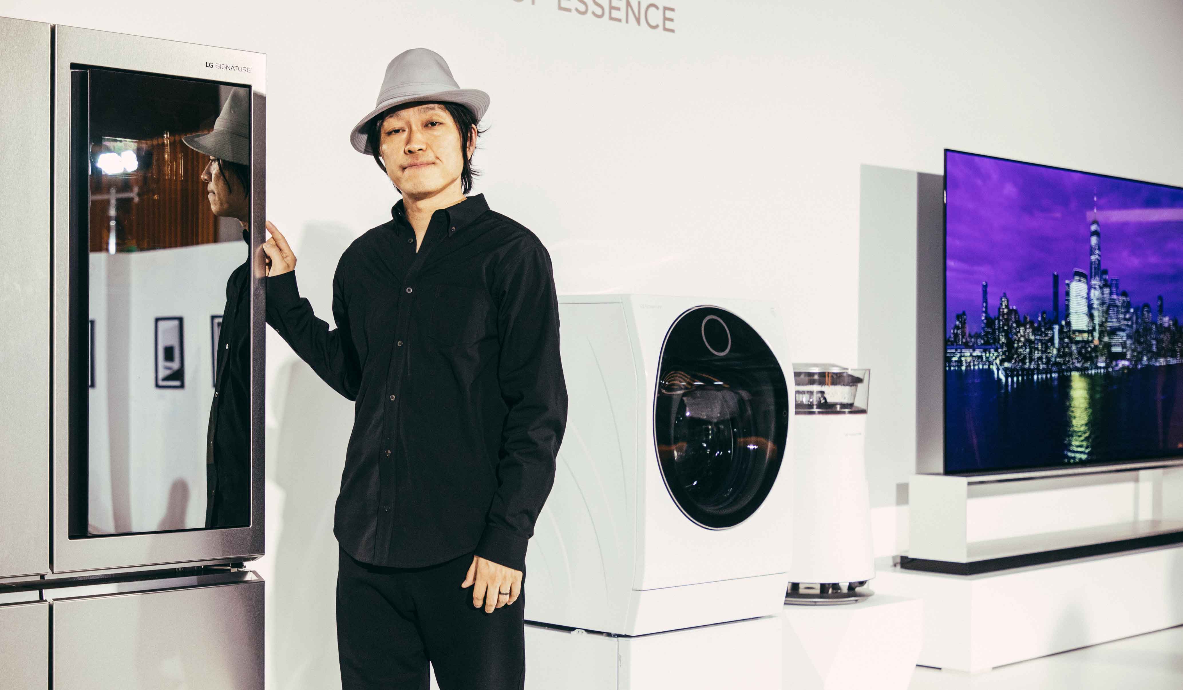 川上シュンが語る、アートとして進化したプレミアム家電の世界|LG SIGNATURE