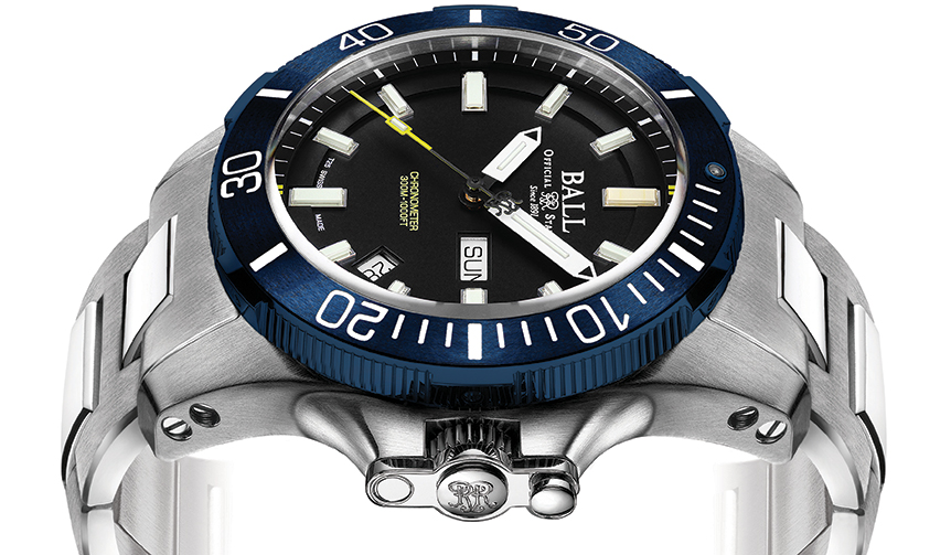 鮮やかなブルーPVDベゼル仕様の「サブマリン ウォーフェア」|BALL WATCH