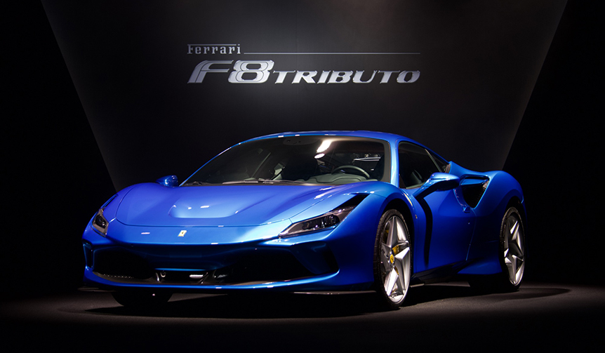 最新のV8フェラーリ「F8トリブート」日本上陸｜Ferrari ギャラリー