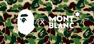 A BATHING APE® × MONTBLANCリミテッドコレクション｜MONTBLANC