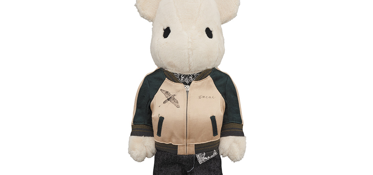 sacai × BE@RBRICK 100% & 400%／1000%｜MEDICOM TOY