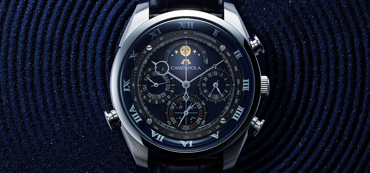 カンパノラより漆文字盤のグランドコンプリケーションが登場｜CAMPANOLA