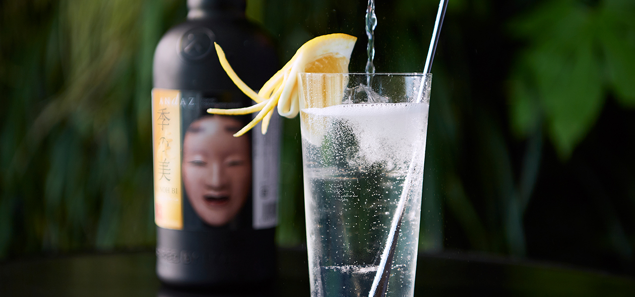 世界にひとつのオリジナルジンを使ったカクテルを楽しむ｜Andaz Tokyo