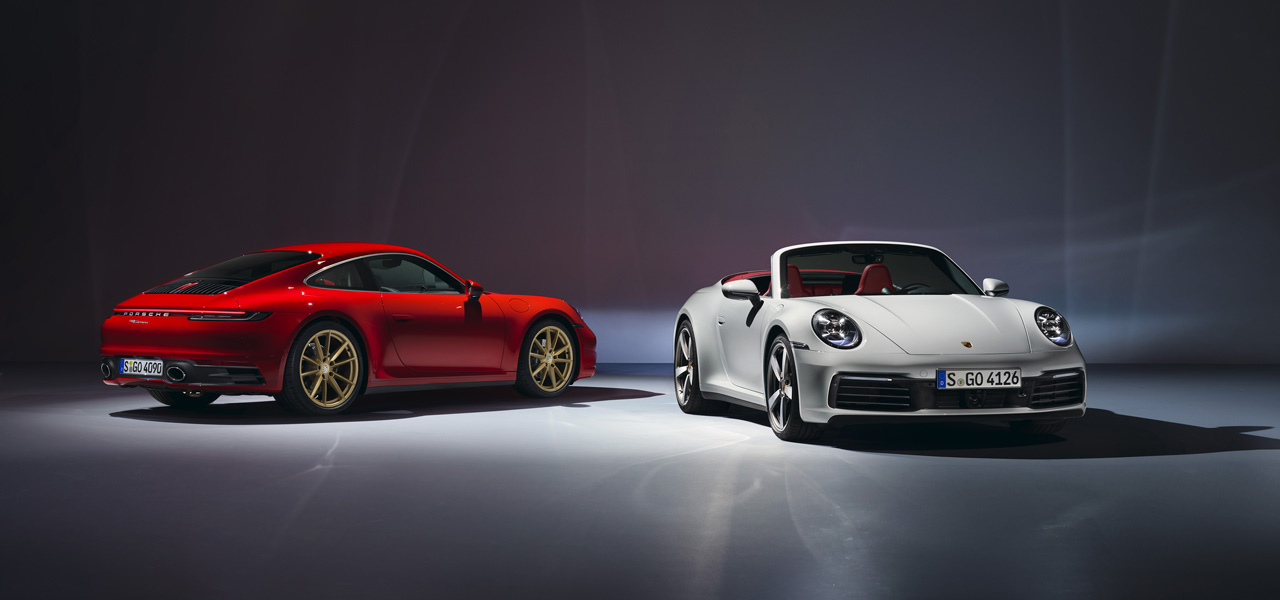 新型911のエントリーモデルがデビュー｜Porsche