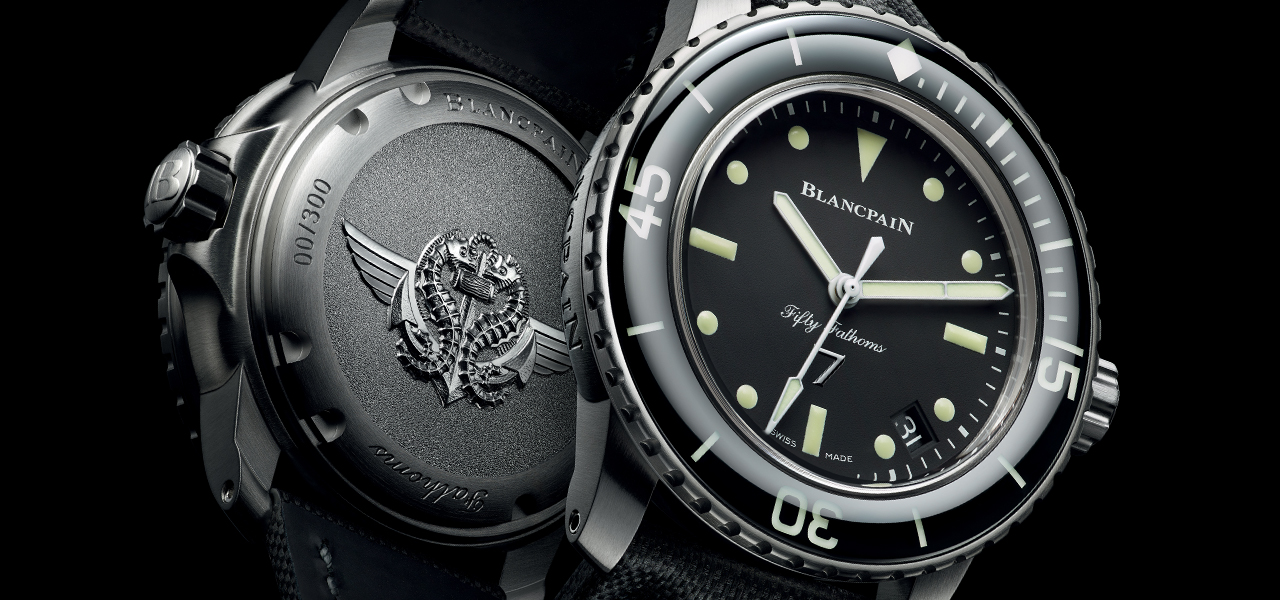 フランス海軍特殊潜水部隊の創設者へ敬意を捧げる特別モデル|BLANCPAIN