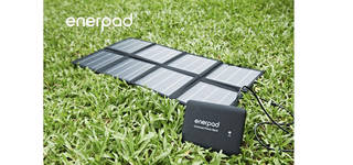 モバイルバッテリー「enerpad」シリーズに、ソーラーパネルチャージャーが登場｜LINKS