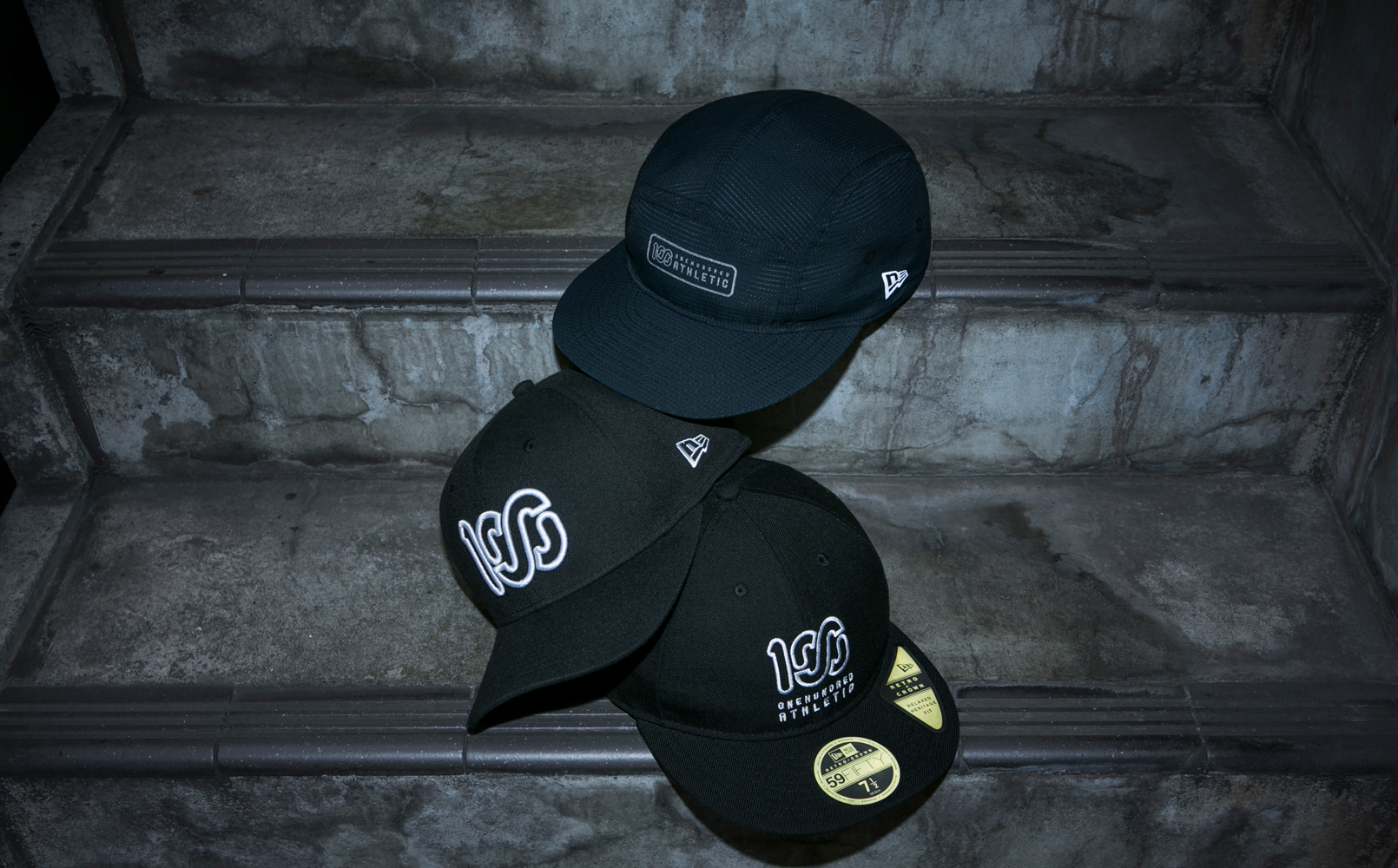 「NEW ERA®」と協業した三種類のキャップが発売｜ONEHUNDRED ATHLETIC
