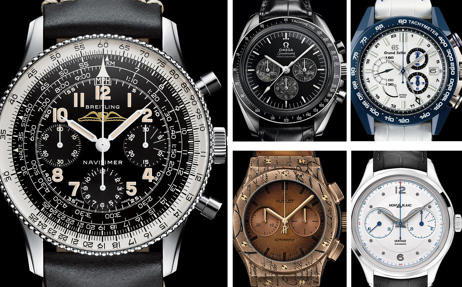 上質なスタイルを完成させる大人のクロノグラフ2019|CHRONOGRAPH WATCH