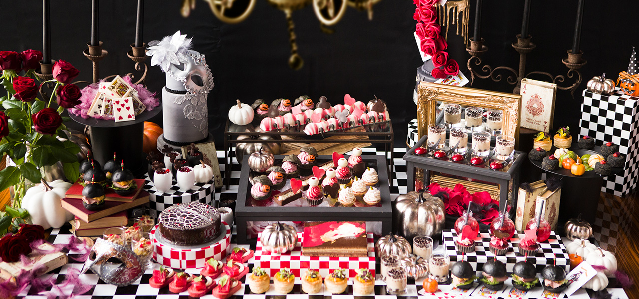 ハロウィンの魔法にかけられた、東京で最人気のスイーツビュッフェ｜CONRAD TOKYO
