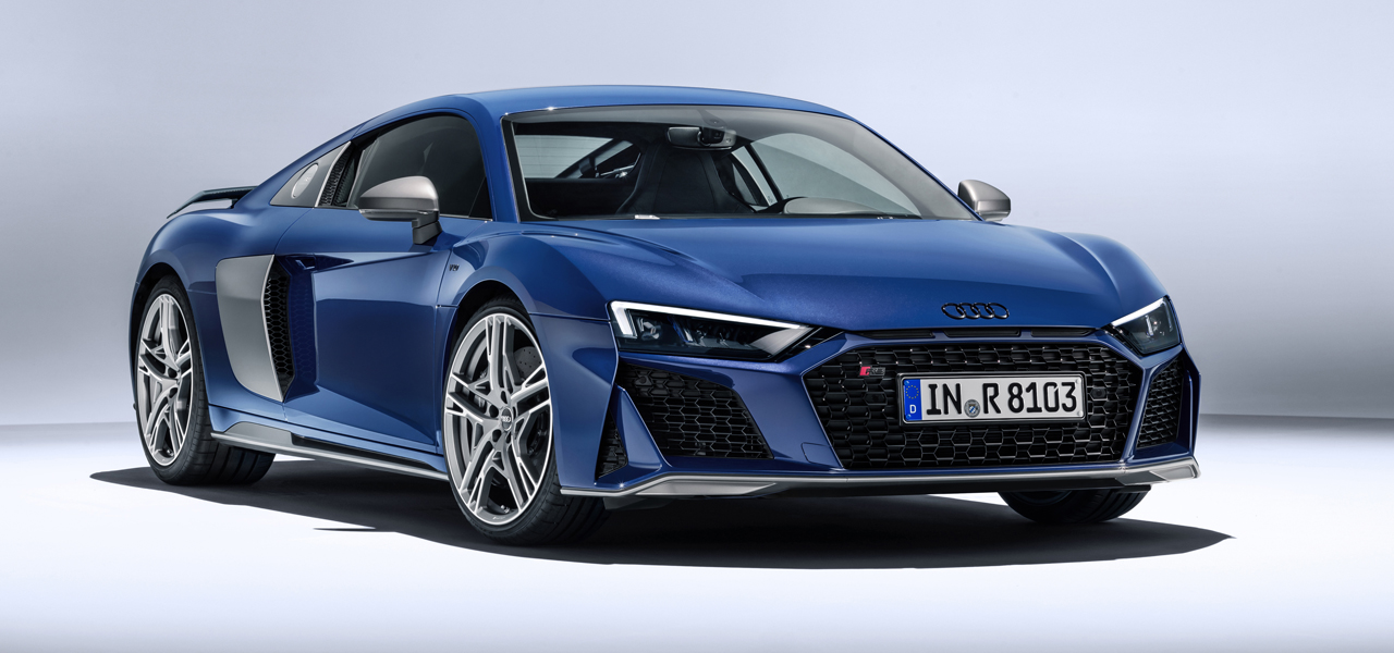 アウディのフラッグシップスポーツ「R8」がマイナーチェンジ|Audi