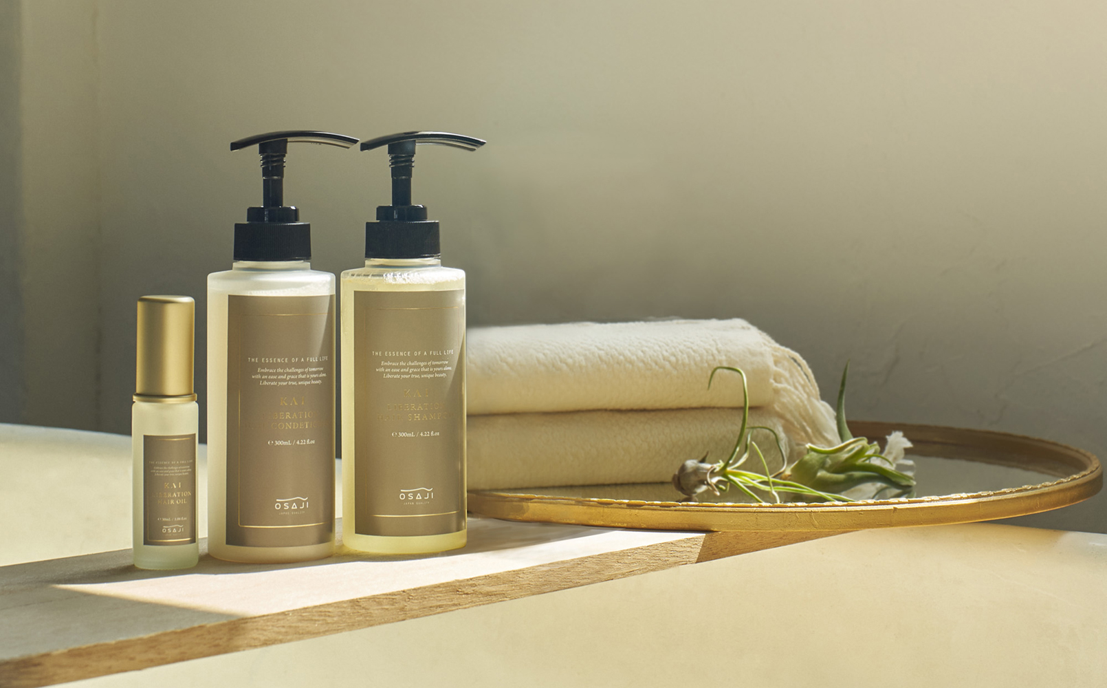 オサジ カイからヘアケアアイテム新登場|OSAJI