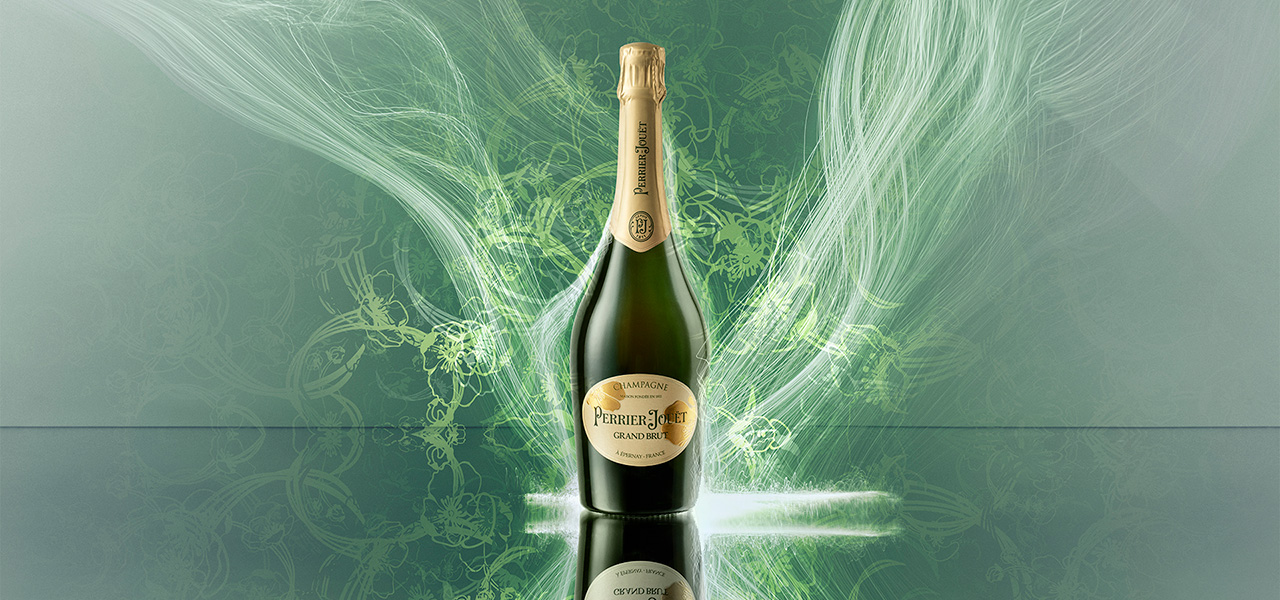 『ペリエ ジュエ グラン ブリュット』のボトルデザインがリニューアル｜Perrier-Jouët