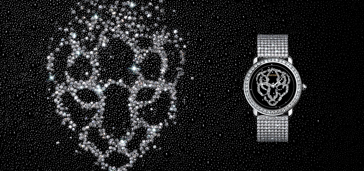 650粒のダイヤモンドが文字盤に煌く「レヴェラシオン ドュヌ パンテール ウォッチ」｜CARTIER