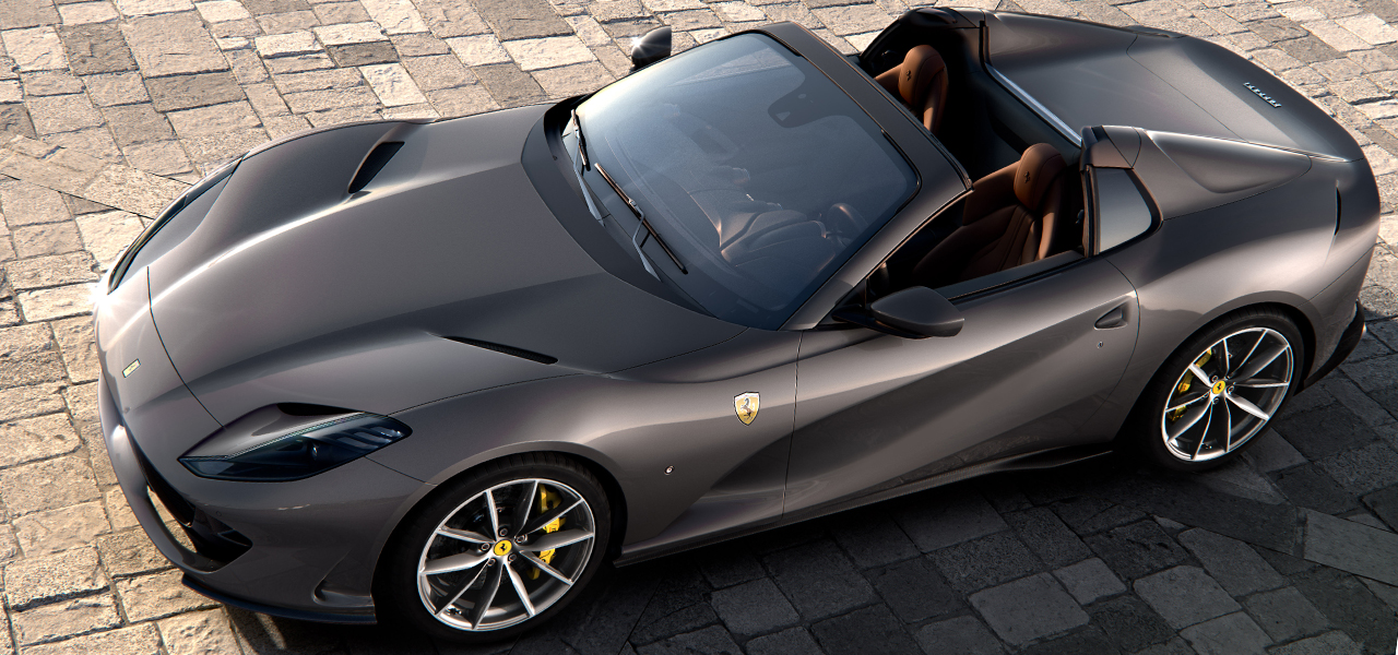 フェラーリが放つV12スパイダー「フェラーリ 812 GTS」がデビュー|Ferrari