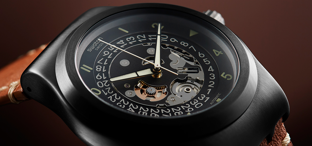 非磁性合金Nivachron™製ヒゲゼンマイを搭載した新作「SISTEM51 IRONY」｜swatch®