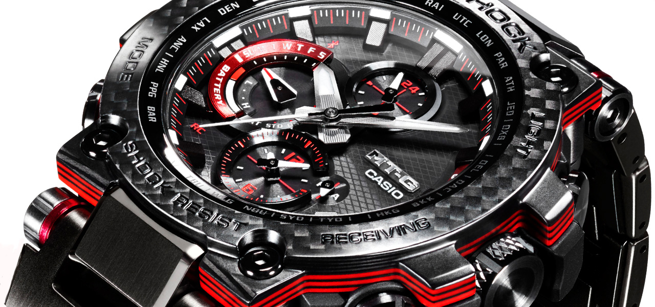 “G-SHOCK”MTGシリーズ初のカーボン素材ベゼル2機種が登場｜G-SHOCK