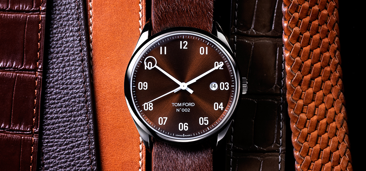 ブランド初の機械式時計にシックな新色を追加|TOM FORD
