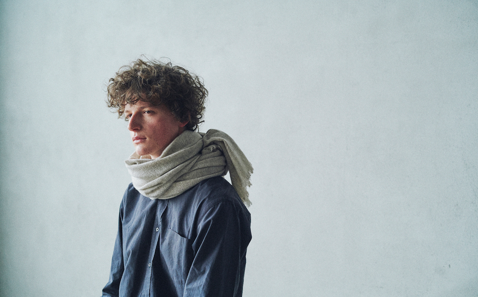 無染色のカシミヤストールを中心とした新レーベルがスタート｜OLU NATURAL BASIC