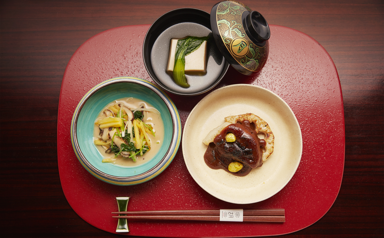 精進料理シェフの野村大輔氏が考案。オリーブオイルを活用した和食メニュー|EAT