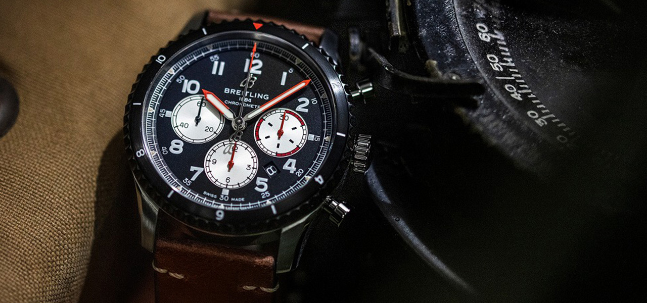 古き良きアヴィエーションテイストを再現。「アビエーター 8  B01 クロノグラフ 43 モスキート」｜BREITLING