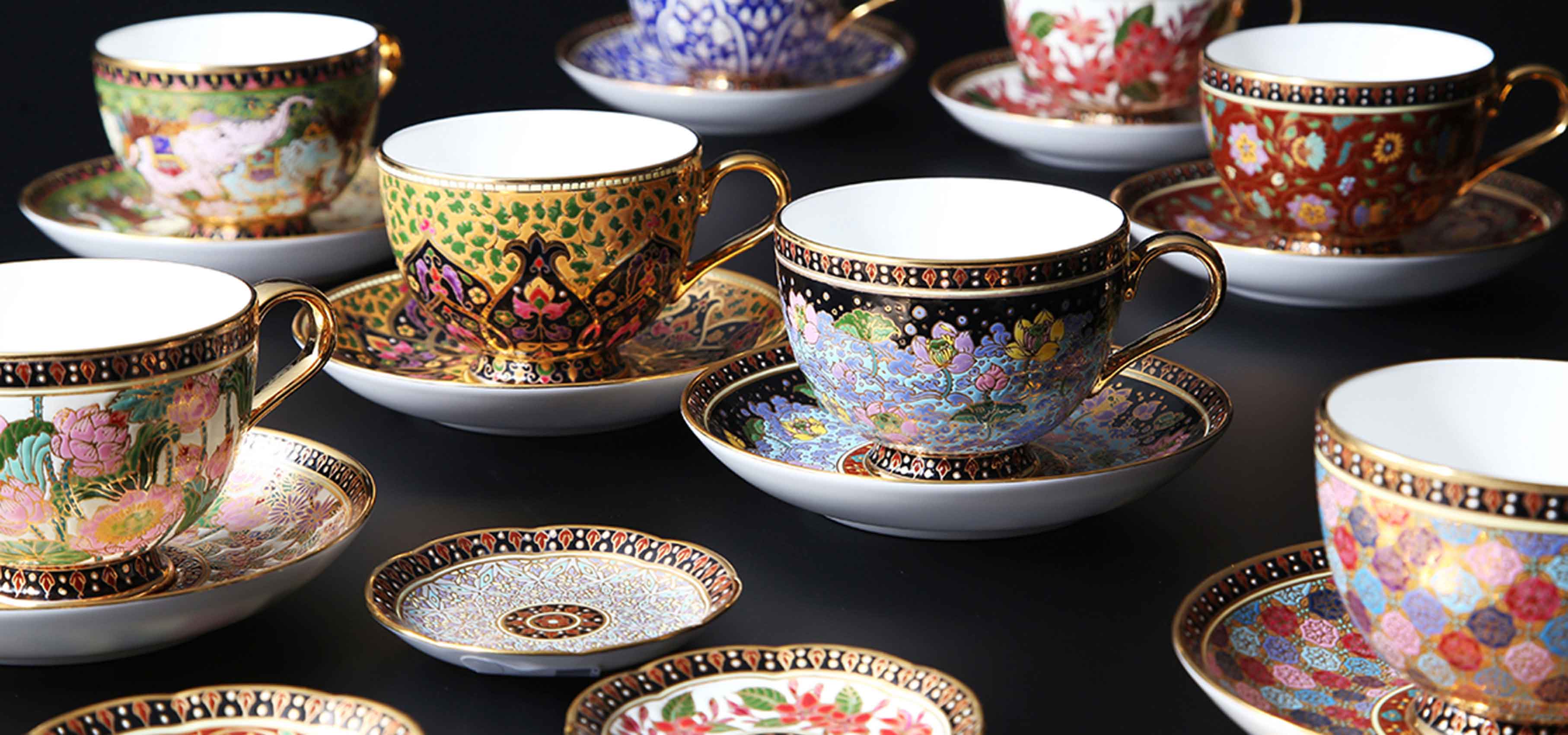 タイ王室御用達のベンジャロン焼を日本のテーブルに|Le noble