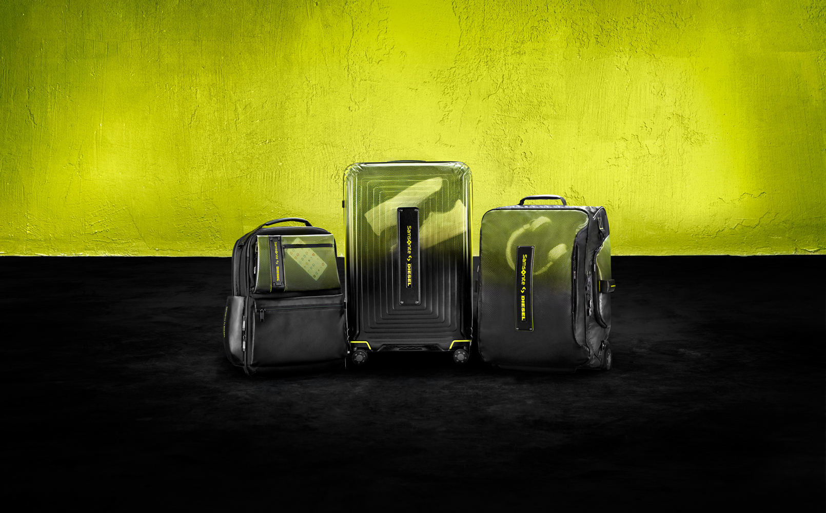 ディーゼルとサムソナイトがコラボレーションしたラゲッジコレクション｜DIESEL×Samsonite
