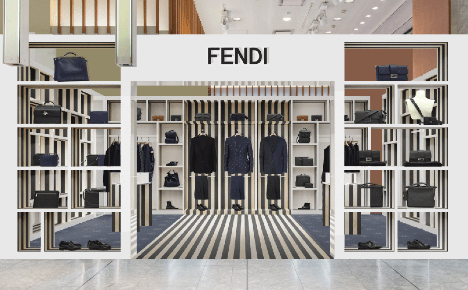 フェンディが伊勢丹新宿店メンズ館でポップアップイベントを開催中|FENDI