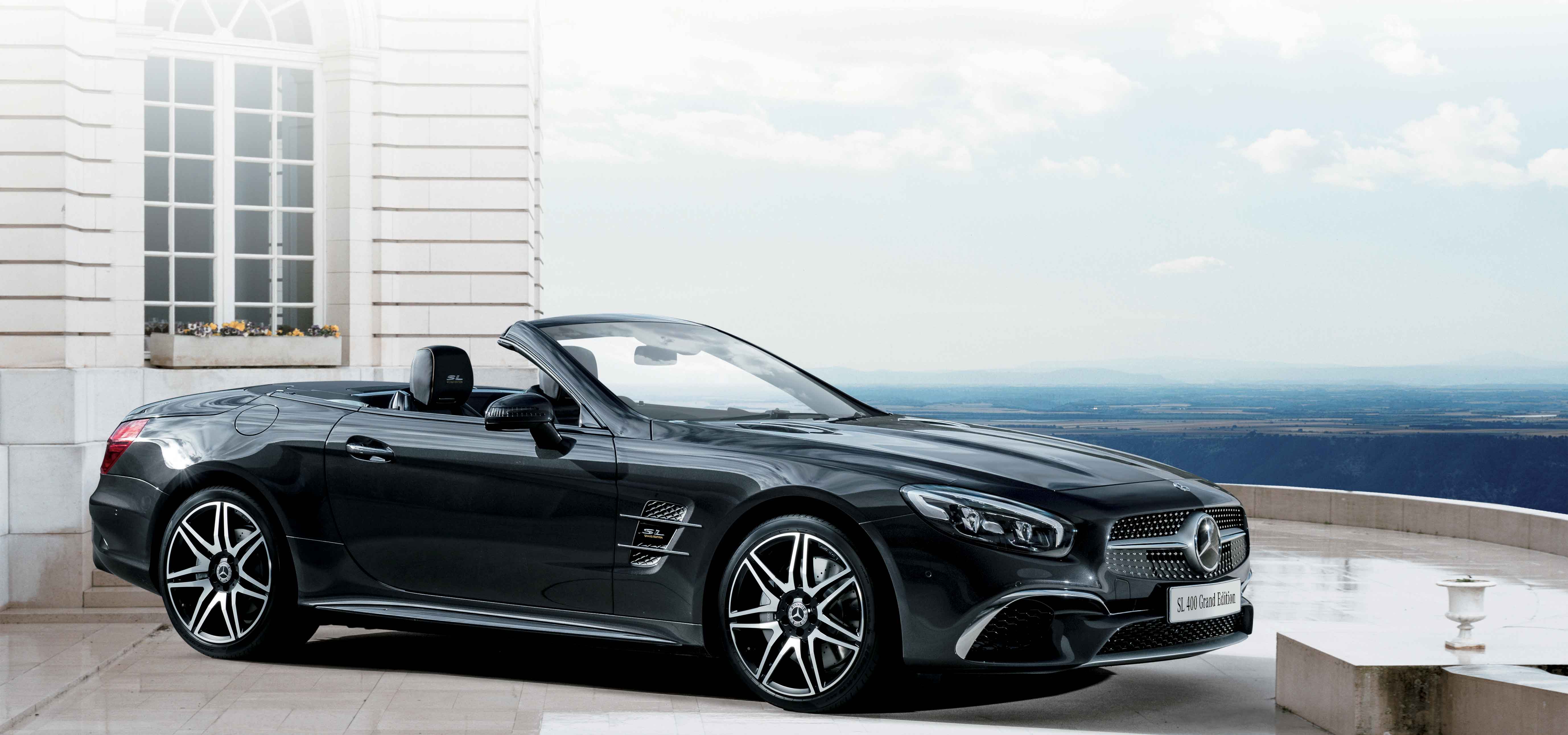 メルセデスの最高級ロードスター「SL」に特別仕様車「グランド・エディション」が登場|Mercedes Benz