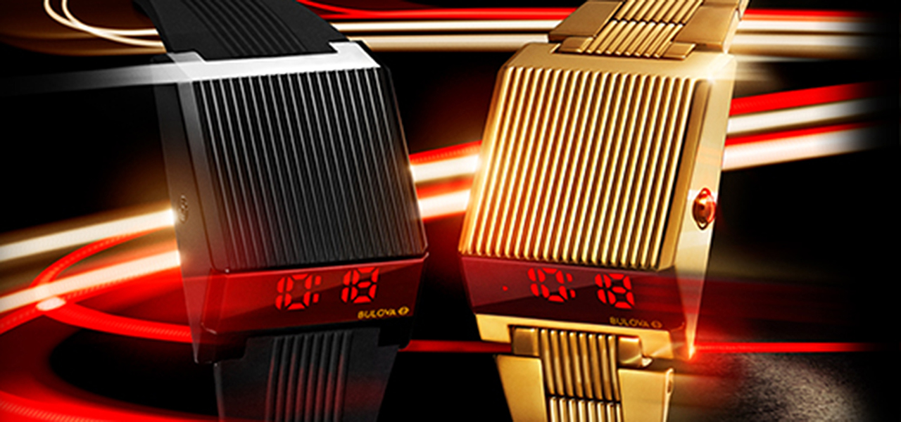 デジタルLEDディスプレイ搭載のCOMPUTRON復刻モデル|BULOVA