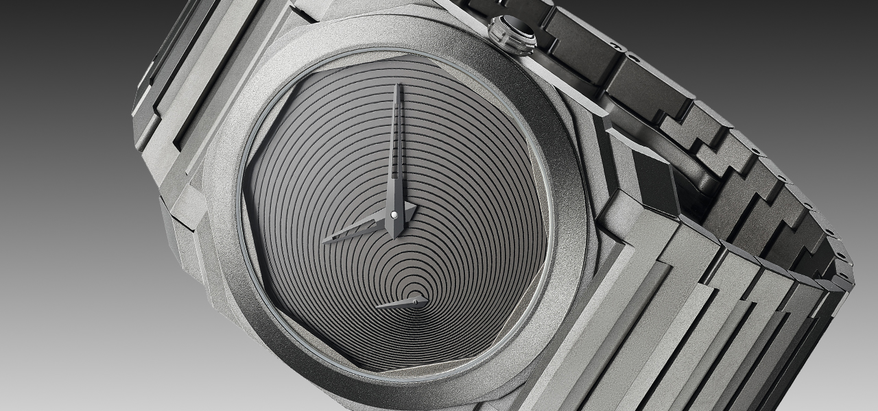 ブルガリと安藤忠雄氏とのコラボレーションによる「オクト フィニッシモ」限定コレクション｜BVRGARI