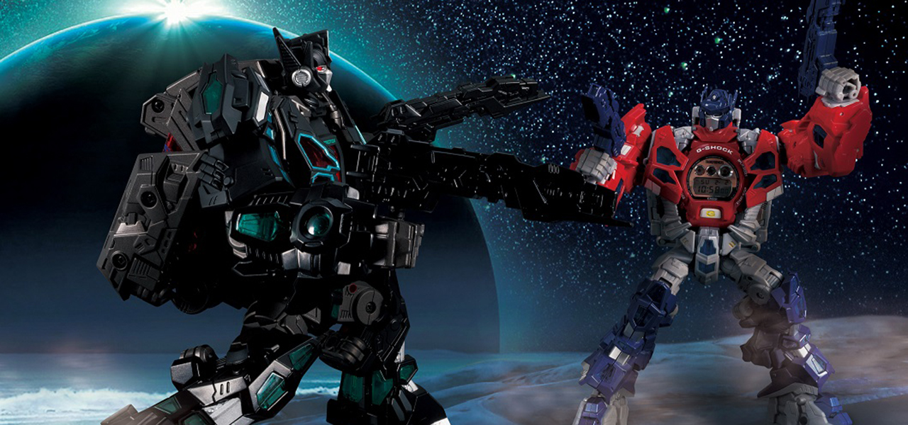 G-SHOCK×TRANSFORMERSコラボレーションモデル「DW-5600TF19-SET」｜G-SHOCK
