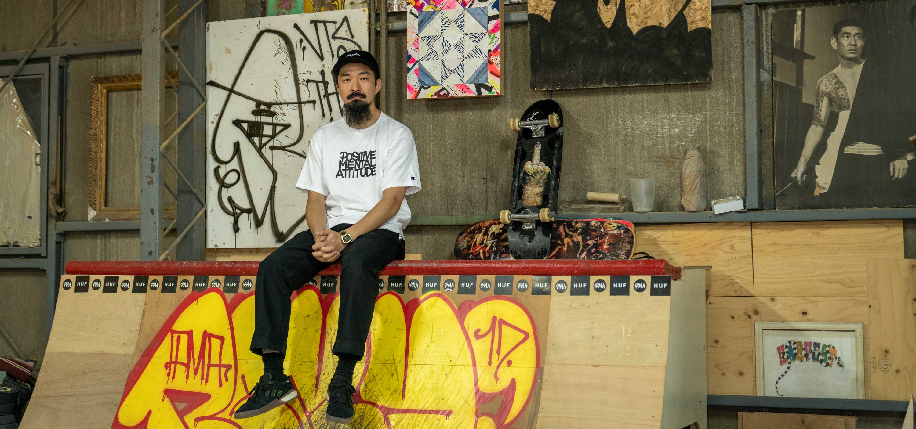 スケートカルチャーから飛び出したアーティストHAROSHI|MEDICOM TOY