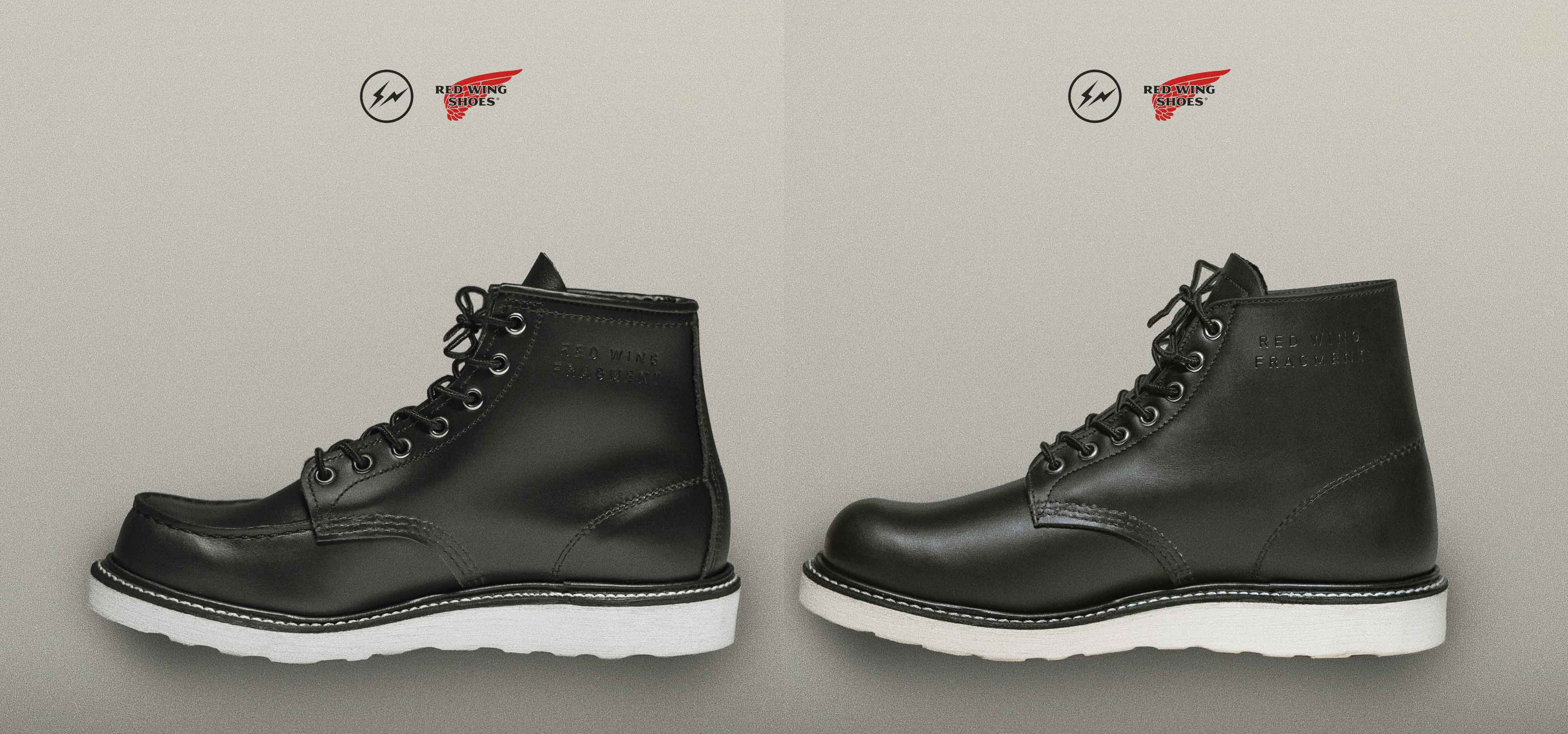 藤原ヒロシ氏のオリジナルカスタム仕様に最も近いレッド・ウィングブーツが登場｜Red Wing × Fragment Design