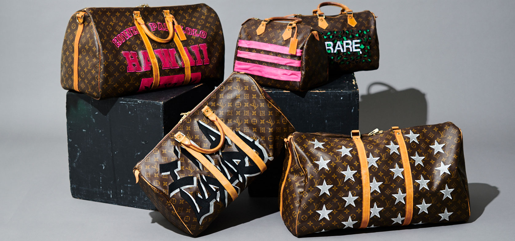 ビンテージのルイ ヴィトンをポップにリメイクする「MEDIUM RARE」｜MIDIUM RARE