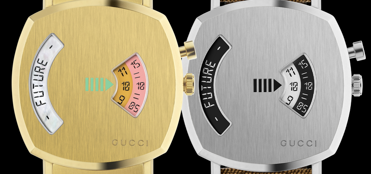 グッチの2019ウオッチコレクション「Grip」より新作が登場｜GUCCI