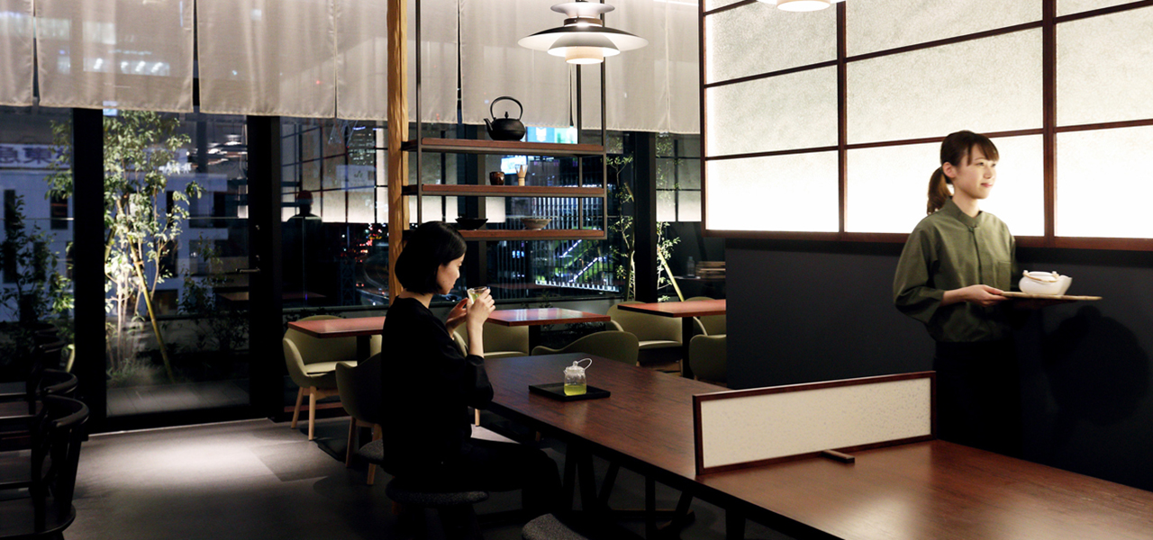 京都・宇治のお茶を多彩に表現する大人の空間｜EAT