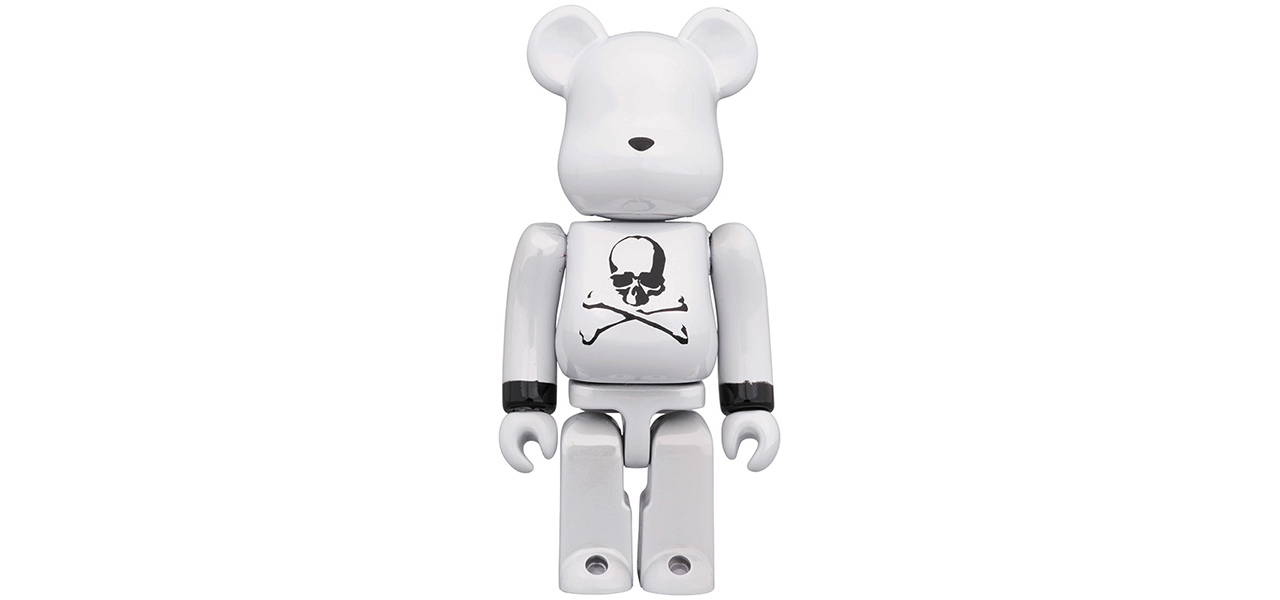 BE@RBRICK mastermind JAPAN  WHITE CHROME Ver.  100% & 400% / 1000% |MEDICOM TOY