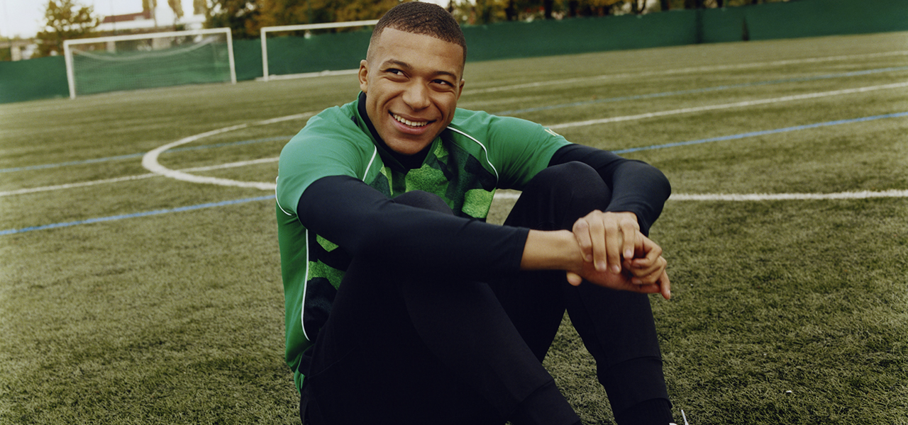 サッカー選手キリアン・エムバペ初のナイキコレクション|NIKE