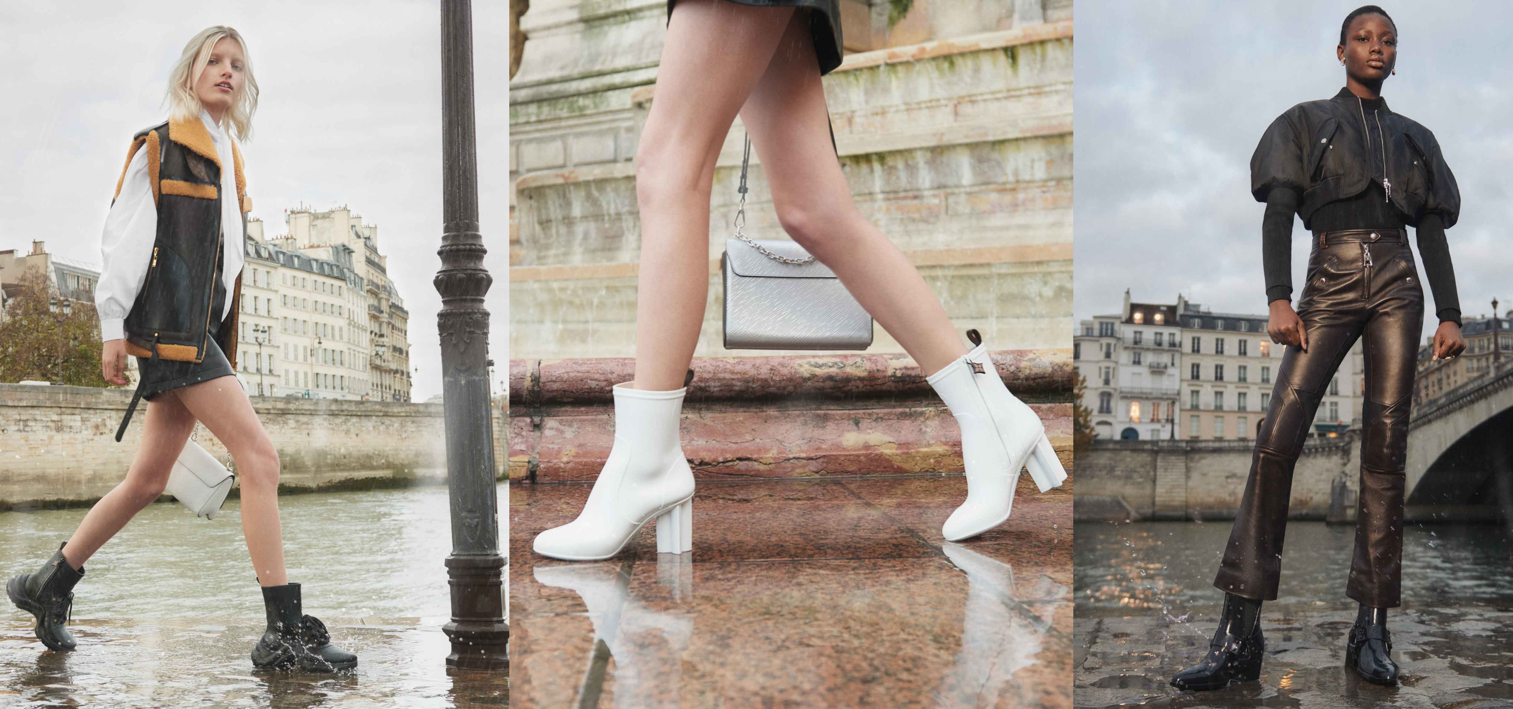 ルイ・ヴィトンの新作レインシューズ|LOUIS VUITTON