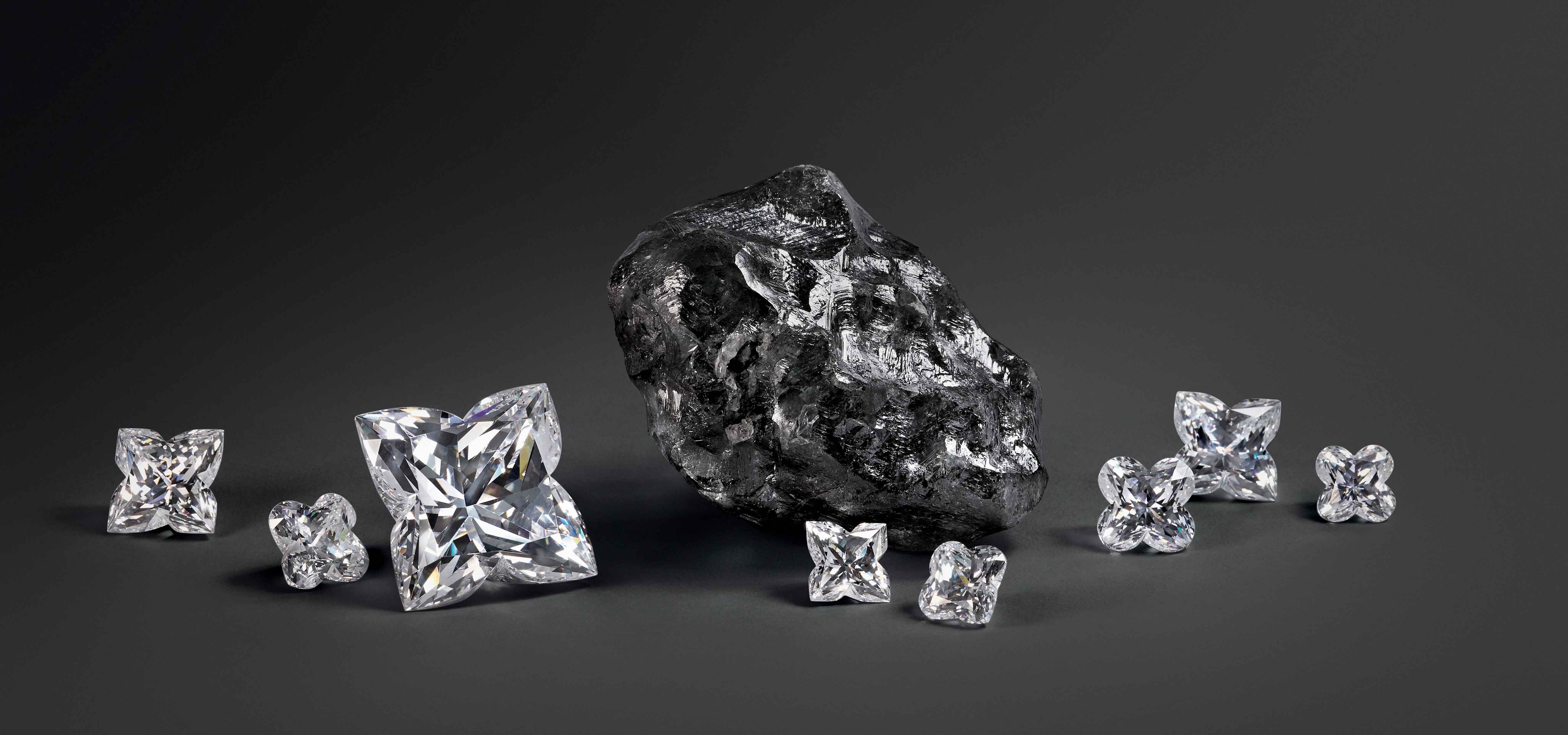 ルイ・ヴィトンが史上2番目に大きいダイヤモンド原石でジュエリー製作｜LOUIS VUITTON