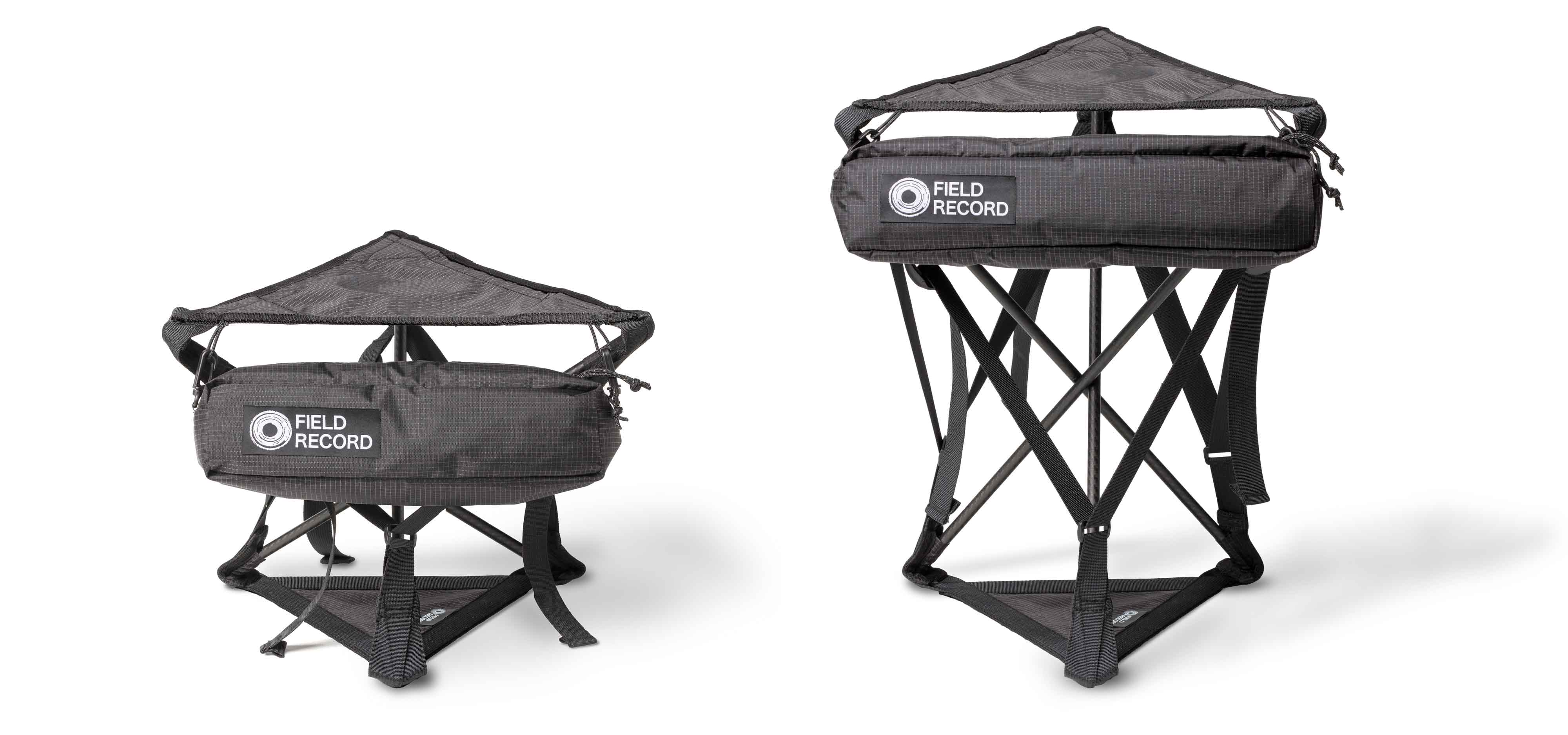 カーボンポールを使用した超軽量チェア「FR-chair carbon triangle」 | FIELD RECORD