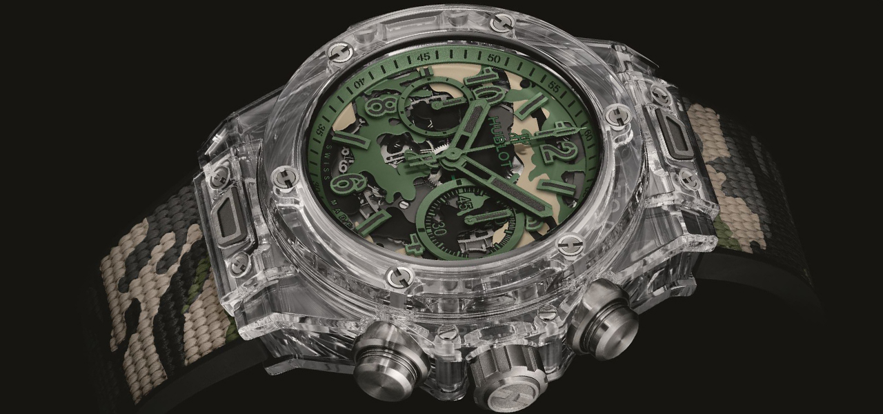 日本限定、カモフラージュ柄のビッグ・バン ウニコ|HUBLOT