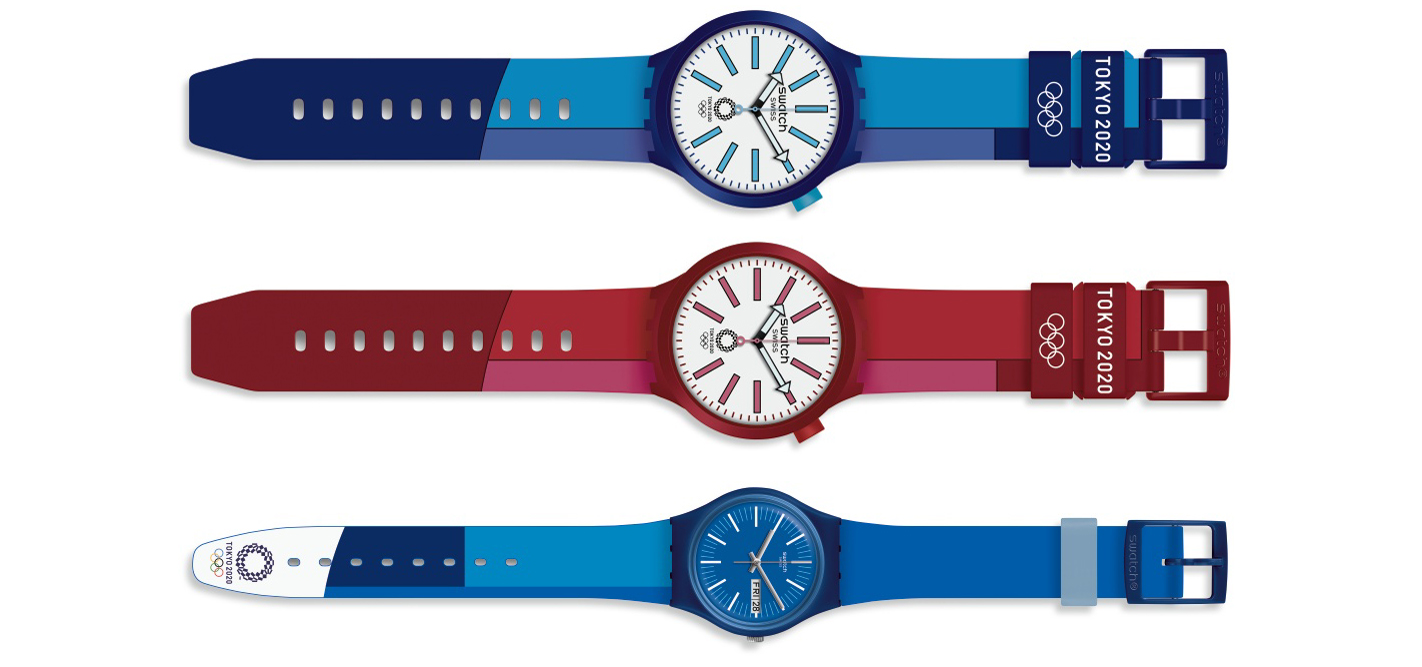 東京オリンピックを祝した3つの記念モデルが誕生｜SWATCH