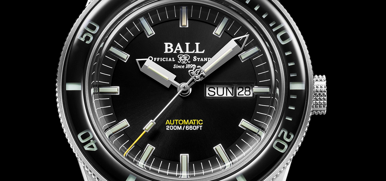 新作「エンジニアマスターⅡ スキンダイバー ヘリテージ」|BALL WATCH