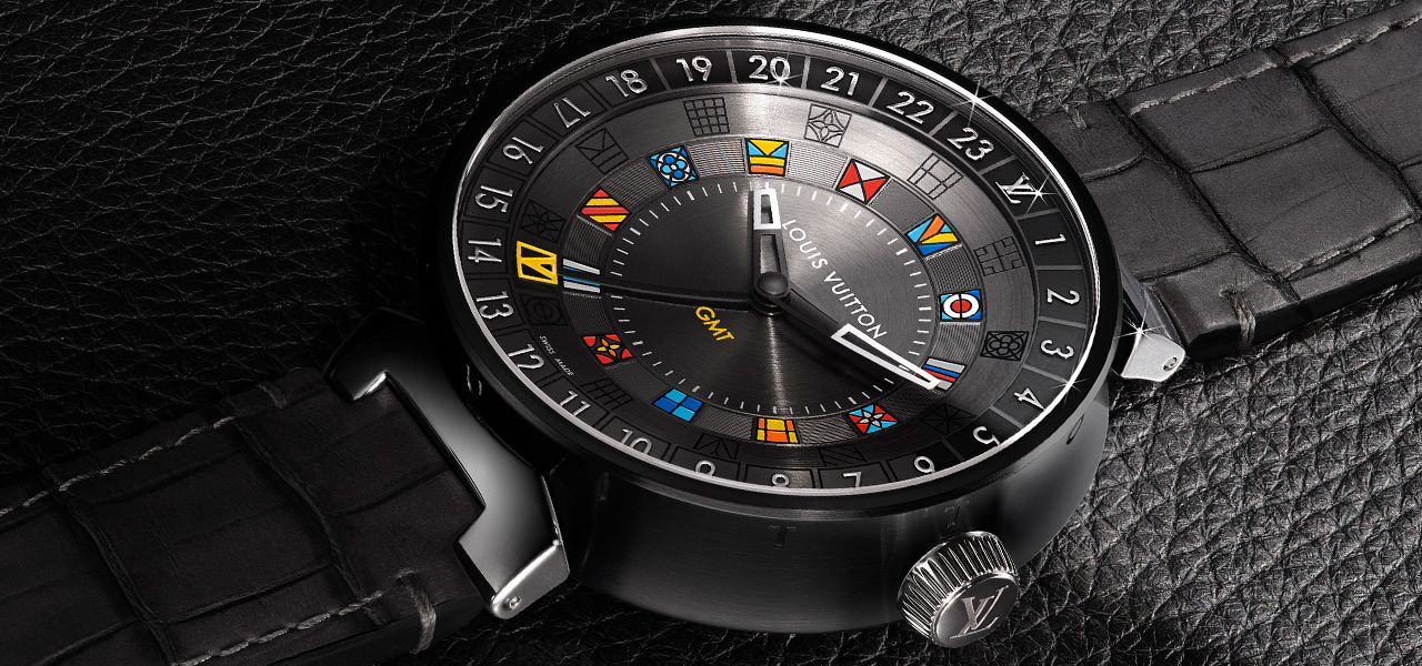 ルイ・ヴィトンの新作ウオッチ「タンブール ムーン デュアルタイム」誕生｜LOUIS VUITTON