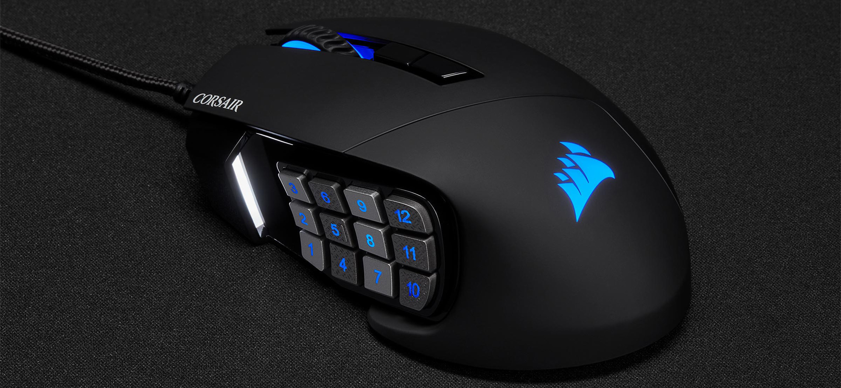 高性能ゲーミングマウス SCIMITAR RGB ELITE｜Corsair