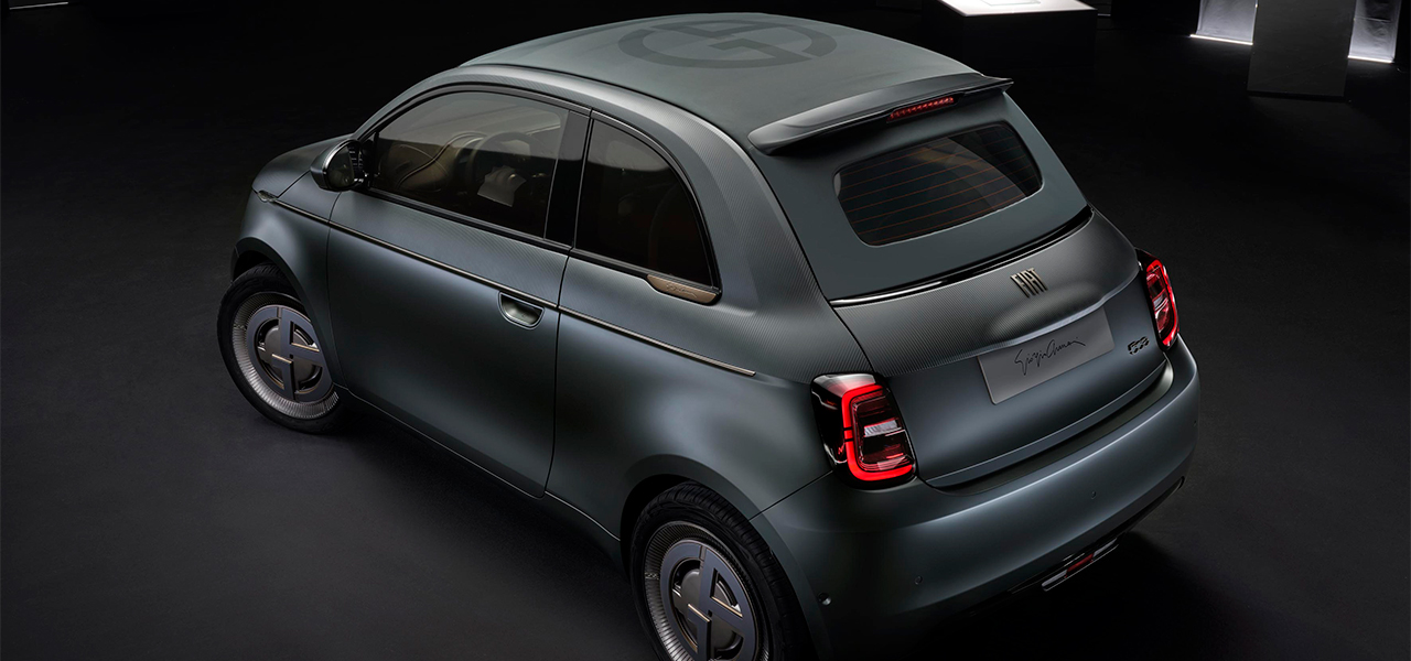 ジョルジオ アルマーニが世界に1台のカスタムメイド電気自動車を発表｜GIORGIO ARMANI